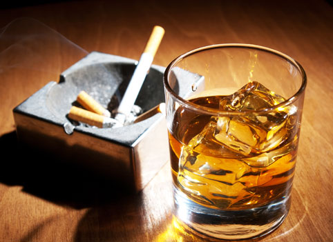 Курение приводит к алкоголизму! Что делать?