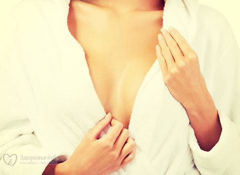 Как самой обследовать грудь