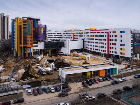 июня, в Москве открывается новое здание Федерального научно-клинического детского центра гематологии, онкологии и иммунологии